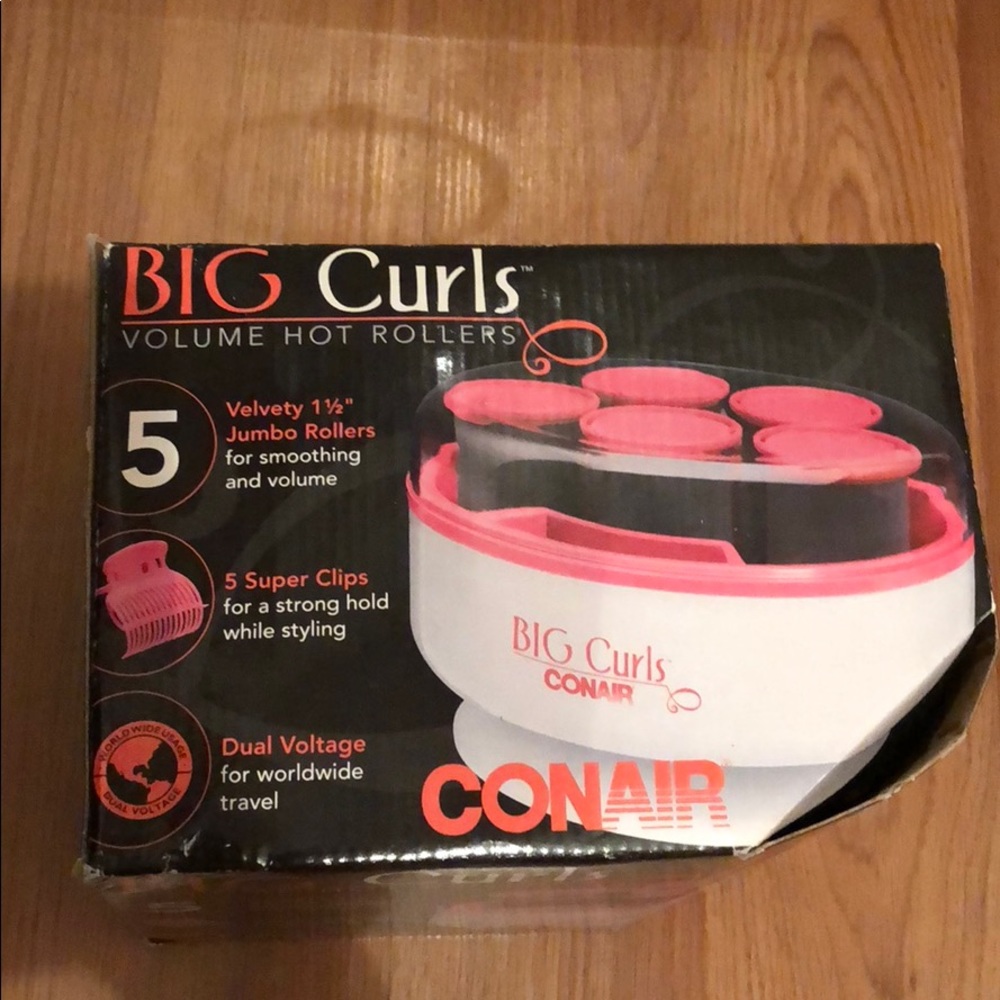 Conair big curls volume hot rollers